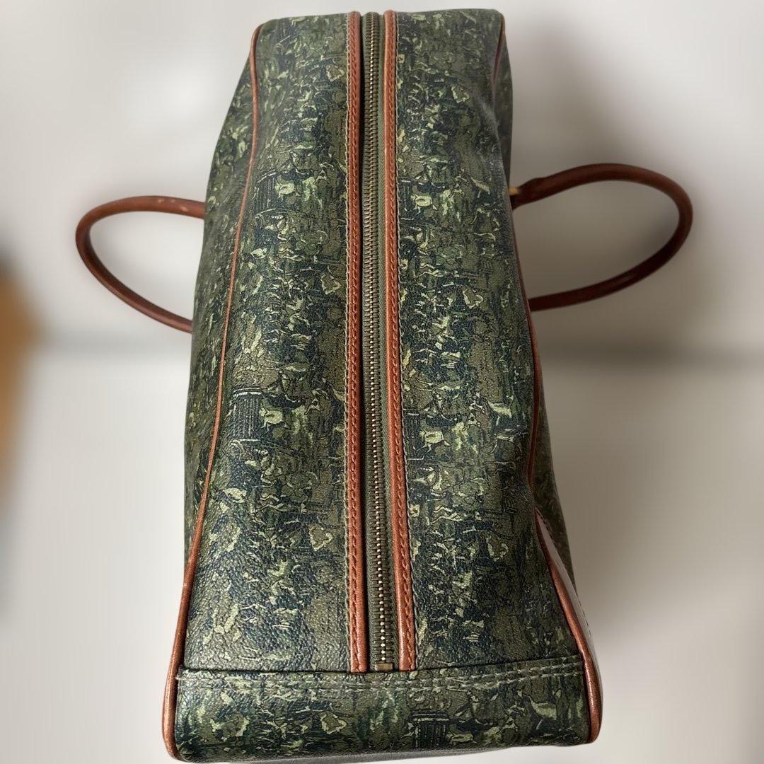 柄希少・廃盤TANINO CRISCIボストンバッグ グリーン新品・未使用＊