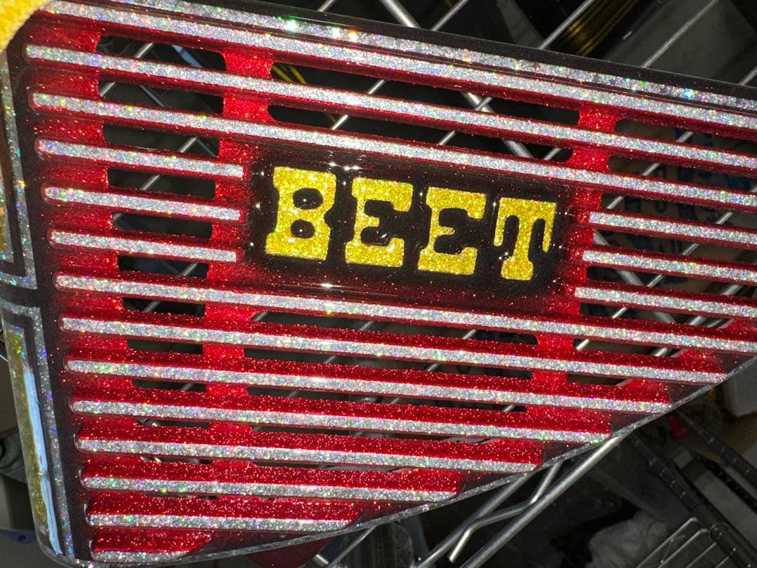 塗りたて！GS400外装セット⭐︎E2ライン激ラメスターレインボー