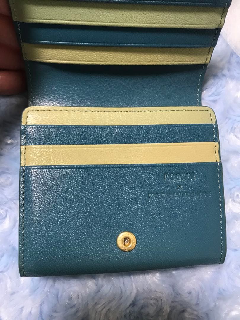 ムーミン　マザーハウス　コラボ　財布　二つ折り　美品