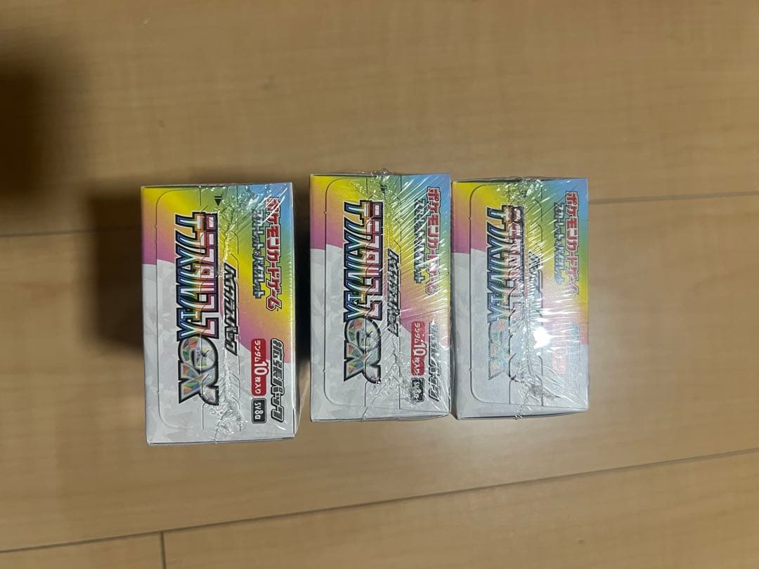 ポケモンカード　ハイクラスパックテラスタルフェスex シュリンク付き　3box