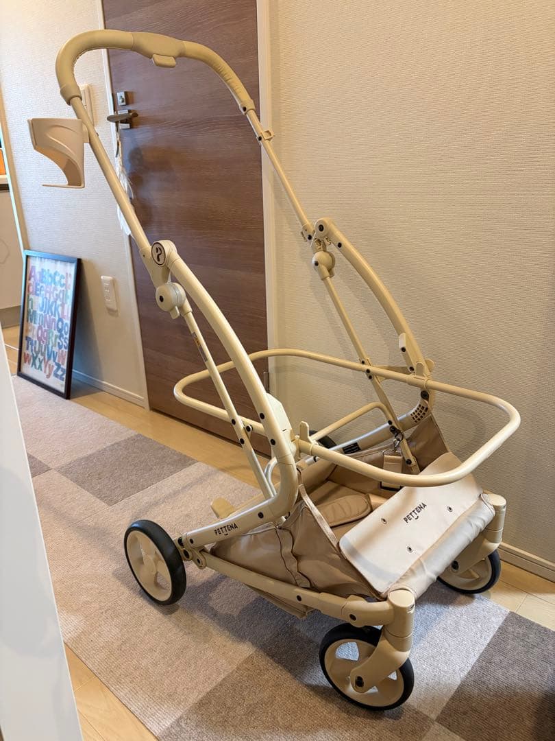 PETTENA ワンタッチで全部折りたためる分離型ペットカート - MILOU 犬