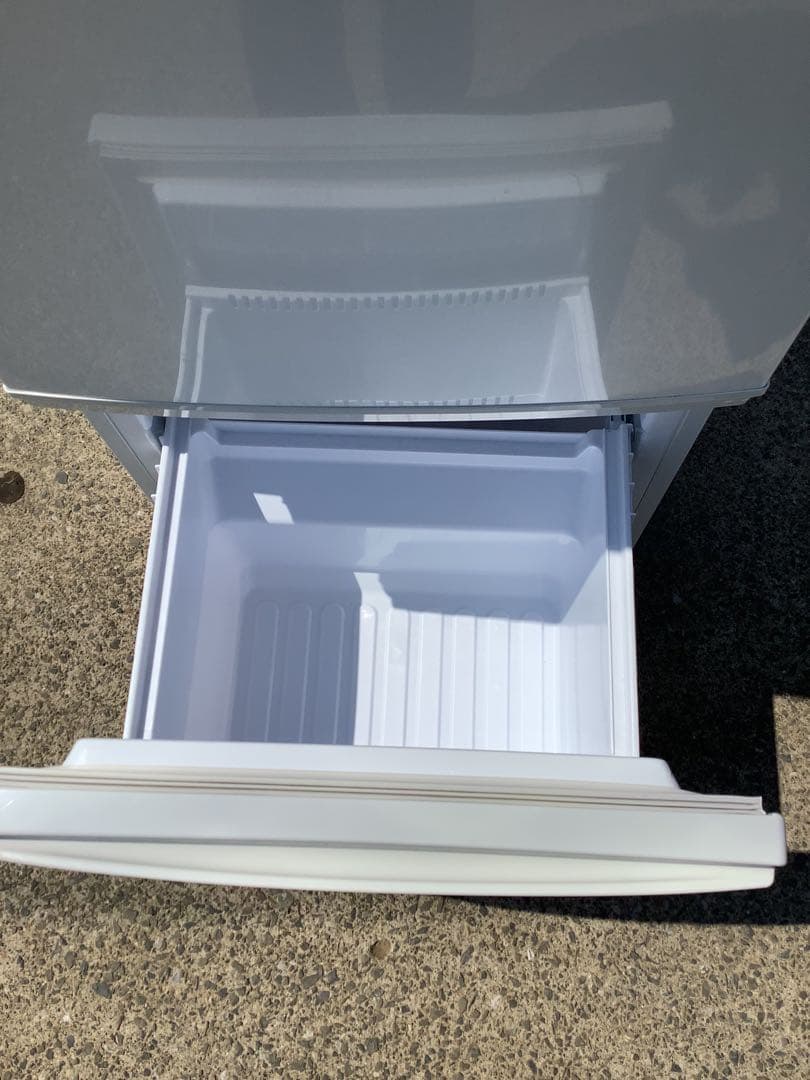 2ドア冷蔵庫 シャープ SJ-D14B-W 137L 2016年製 ホワイト