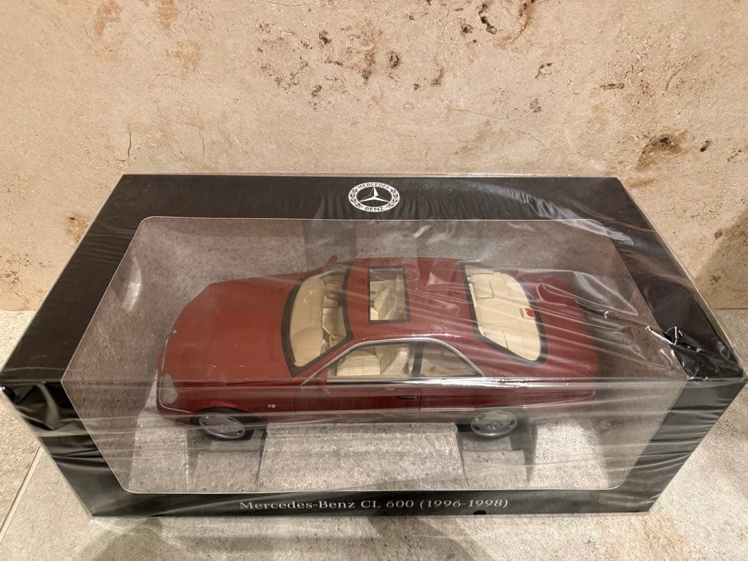 ミニカー Mercedes-Benz CL 600 (1996-1998) 1/18