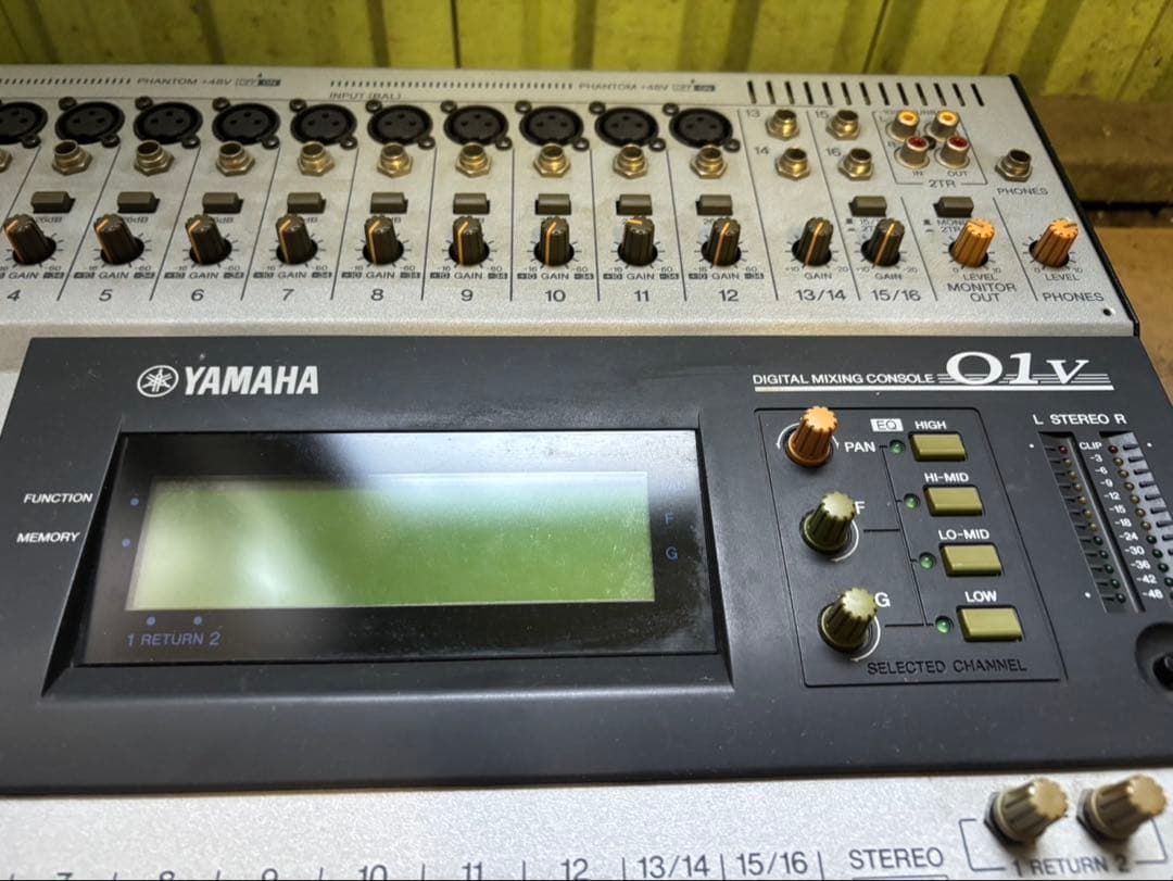 YAMAHA デジタルミキシングコンソール O1v (MY8-AT搭載)