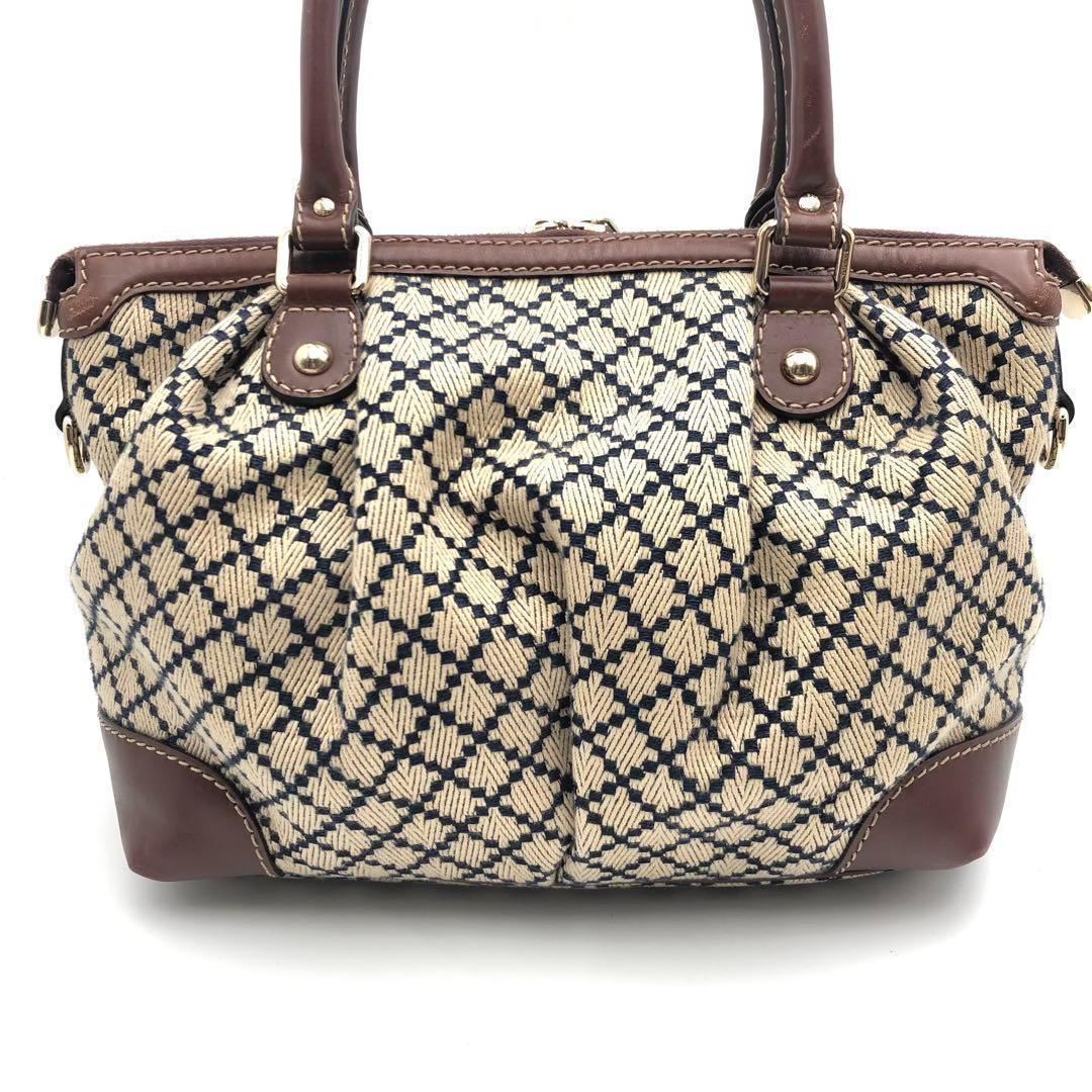 【極美品】GUCCI グッチ ディアマンテ スーキー ２Way ハンドバッグ