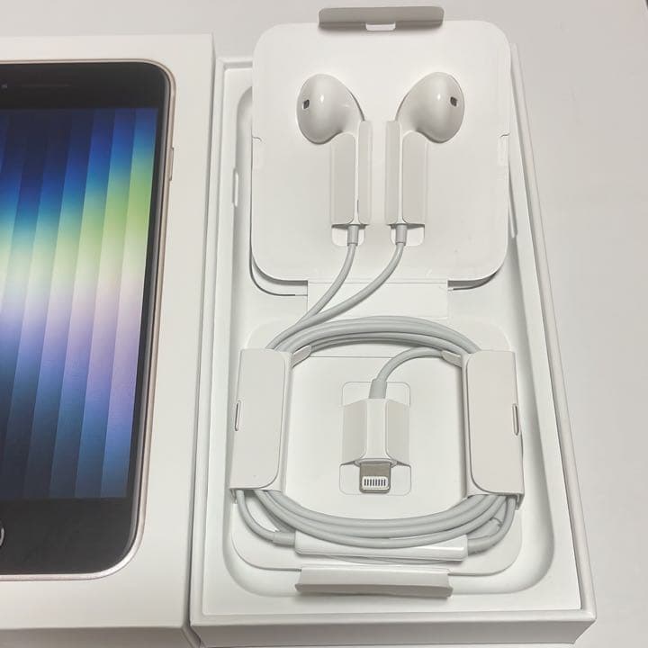 Apple純正イヤホン Earpods(Lightningコネクタ) - メルカリ