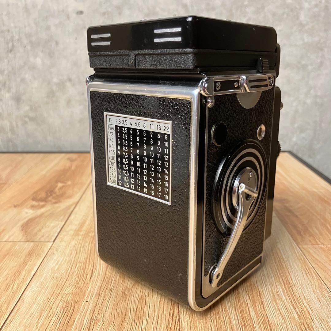RolleiFlex 3.5F Planar 75mm 【実働なジャンク品】