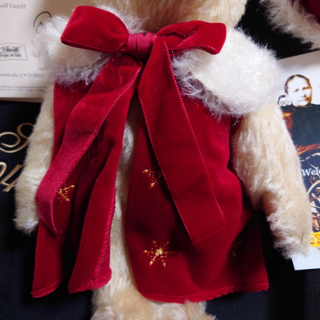 vintage steiff シュタイフ サンタ 限定1500体 テディベア