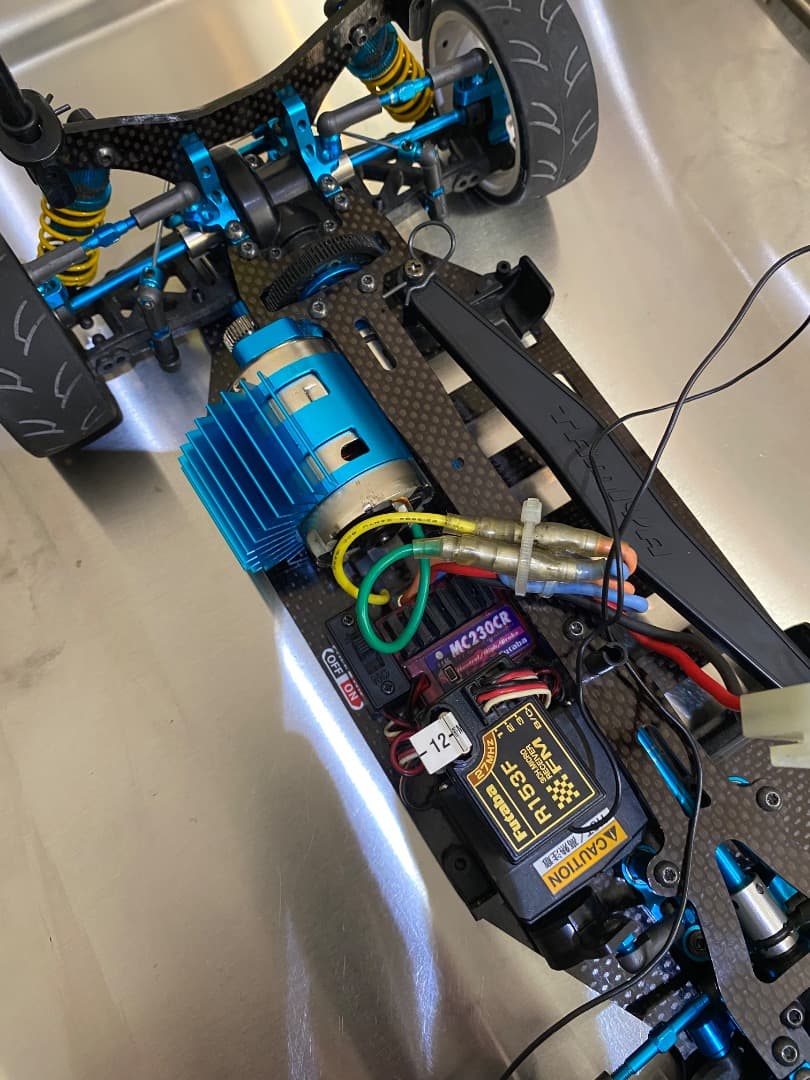 タミヤ 1/10 TBエヴォリューション4MS　(完成品・プロポSET)