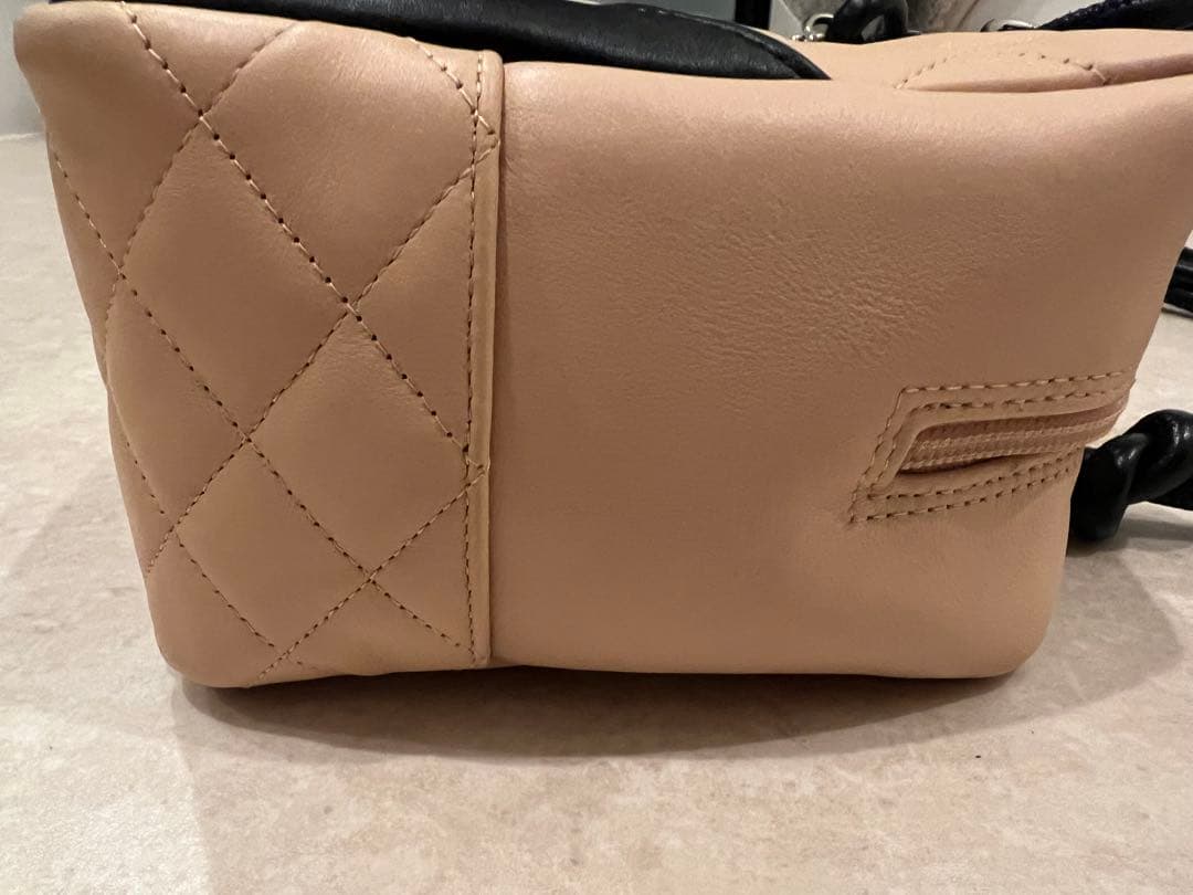 シャネル　カンボンライン　ボーリングバッグ　CHANEL