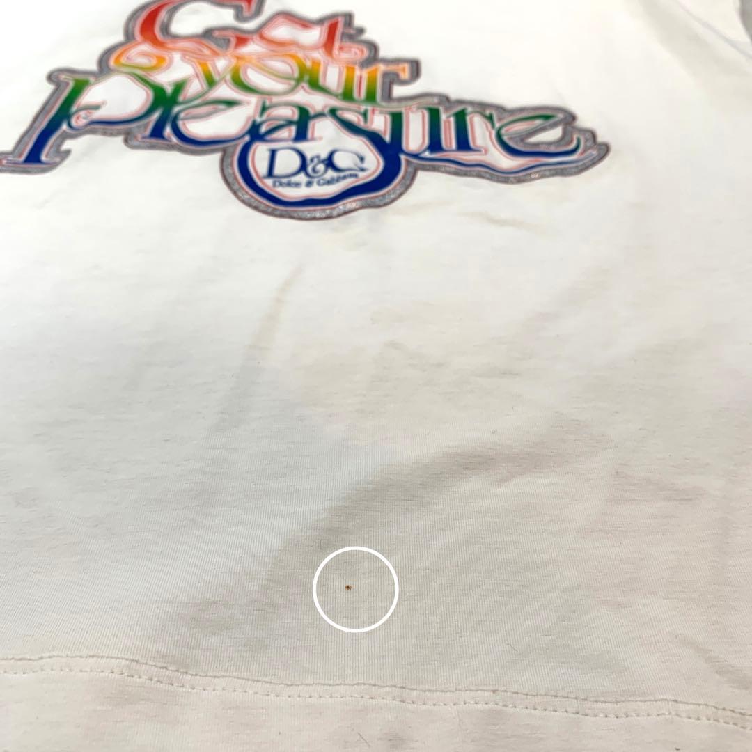 ★未使用品★ドルチェ＆ガッバーナ　タンクトップ　ロゴ Sサイズ　プリント