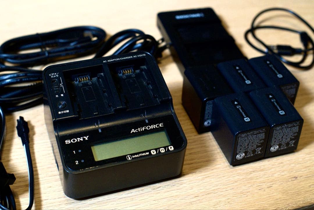 【絶版名機】SONY FDR-AX700 4K ZEISS +充電器セット