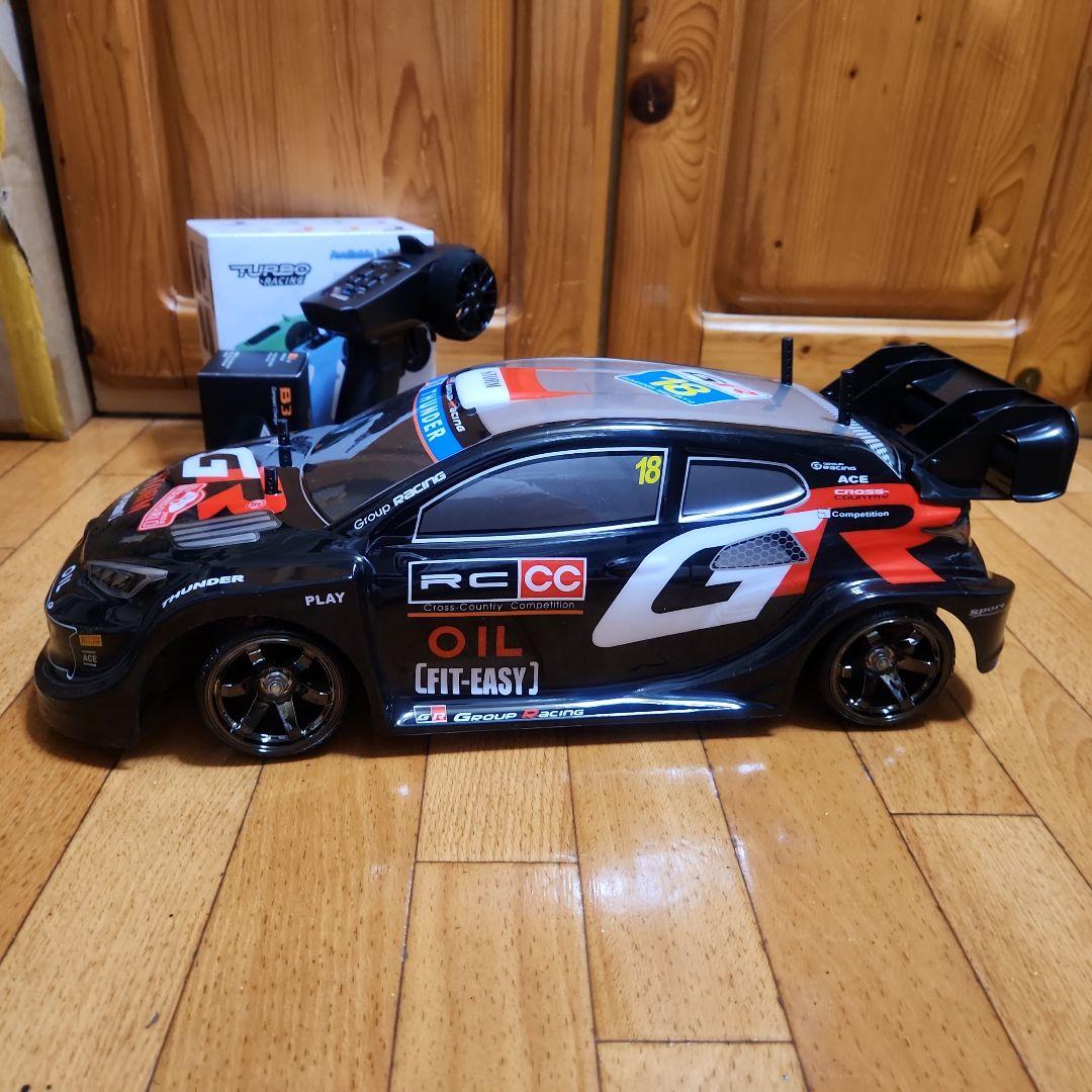 タミヤ ドリフト ラジコン フルセット 改造　TT01　ラリー　ボディ　tt02