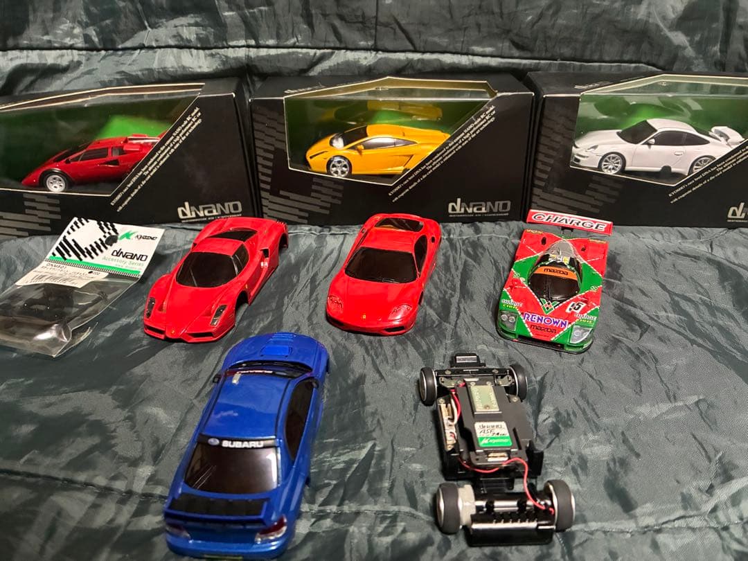 京商 dNano インプレッサ シャーシ・ボディセットタイプRM 未使用ボディ他