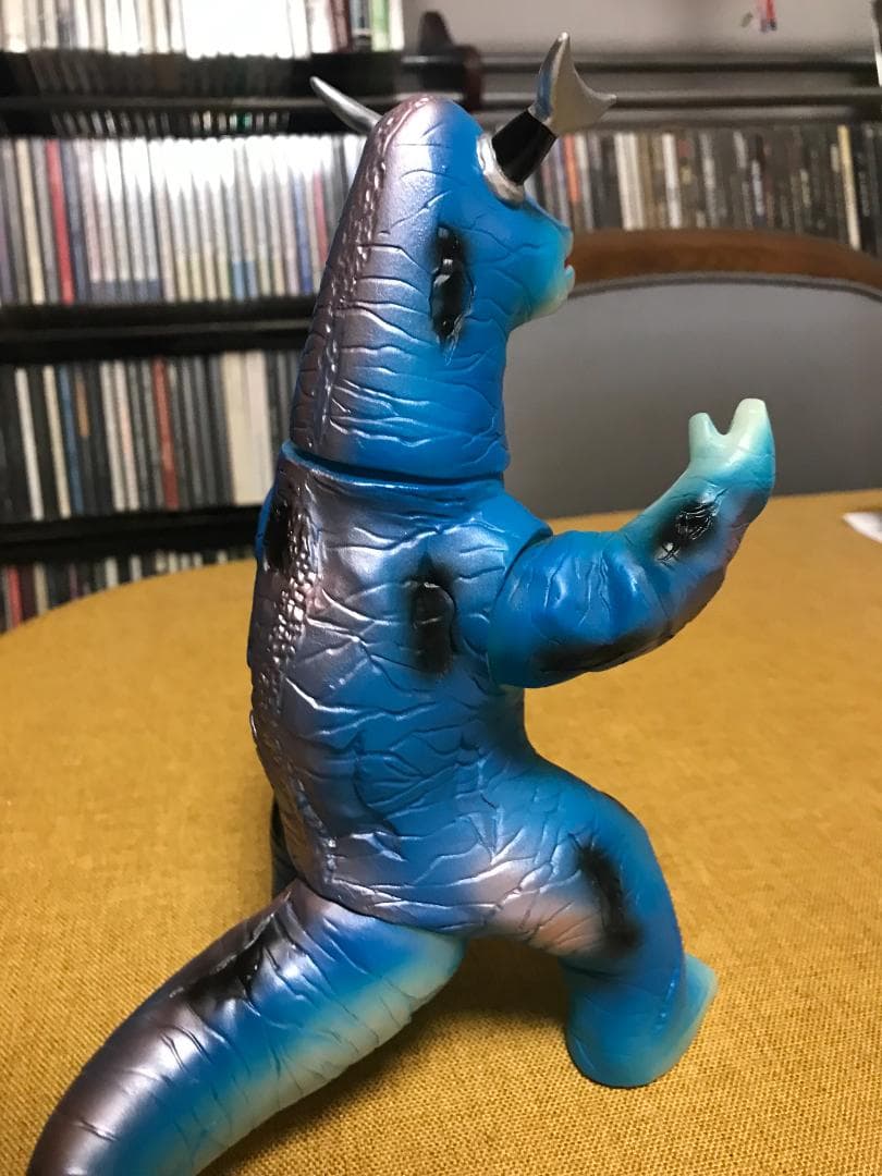 ブルマァク 蓄光 エレキング 復刻 ソフビ ウルトラセブン 昭和レトロ マルサン