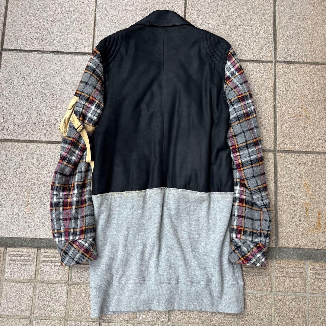 Number nine ライダースドッキングジャケット 05aw THS期