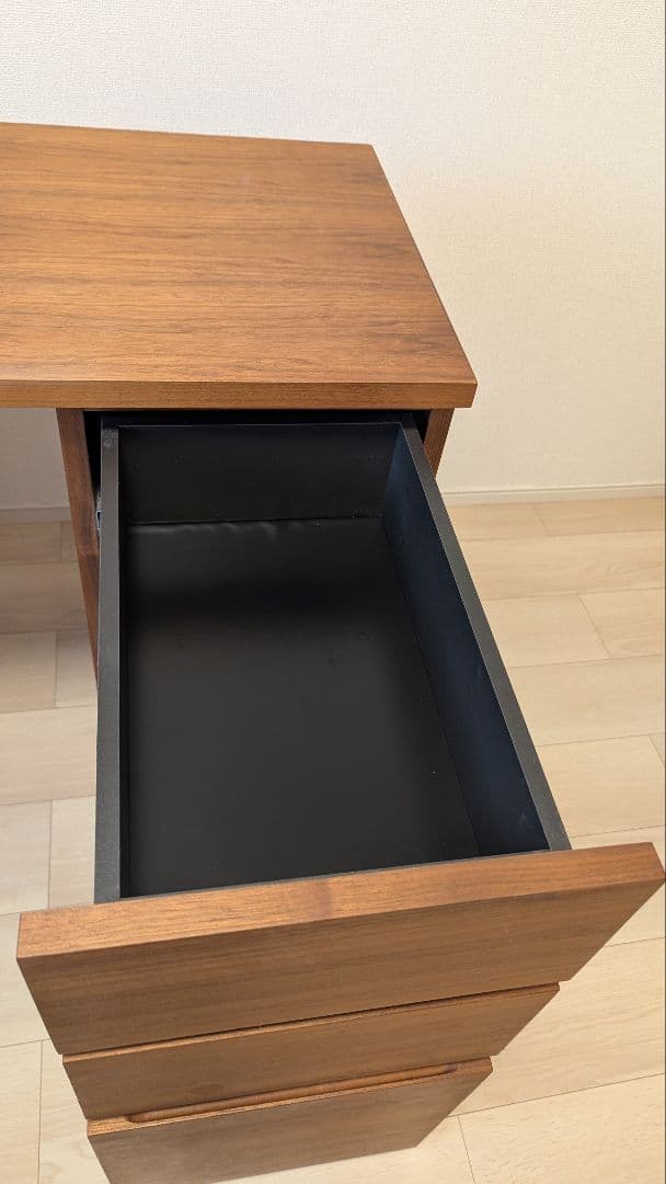 【ACTUS】MEZZO 2 デスク　幅90cm　ウォールナット