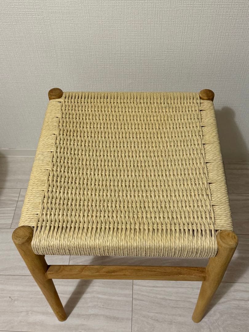 Re:CENO ペーパーコード　スツール　ナチュラル