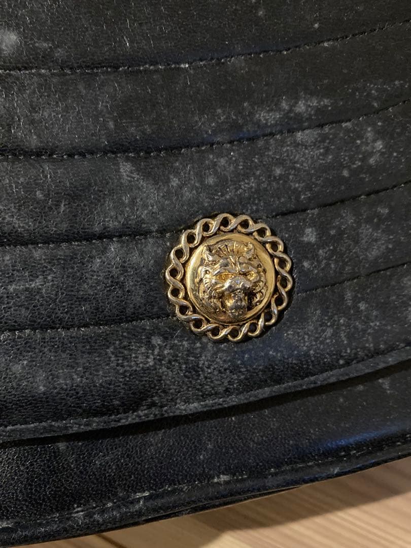 シャネル　ライオンボタン　パーティーバッグ