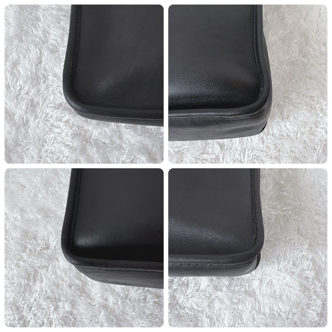 バッグ OLD COACH briefcase leather turnlock USA