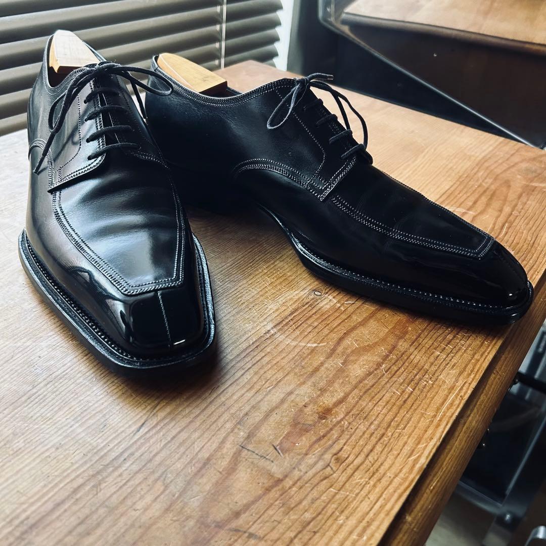 靴 J.M. WESTON Apron front derby.