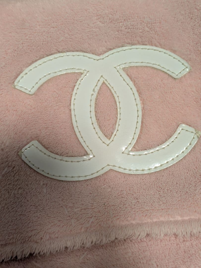 CHANEL PRECISION　ノベルティ タオル地 ショルダーバッグ