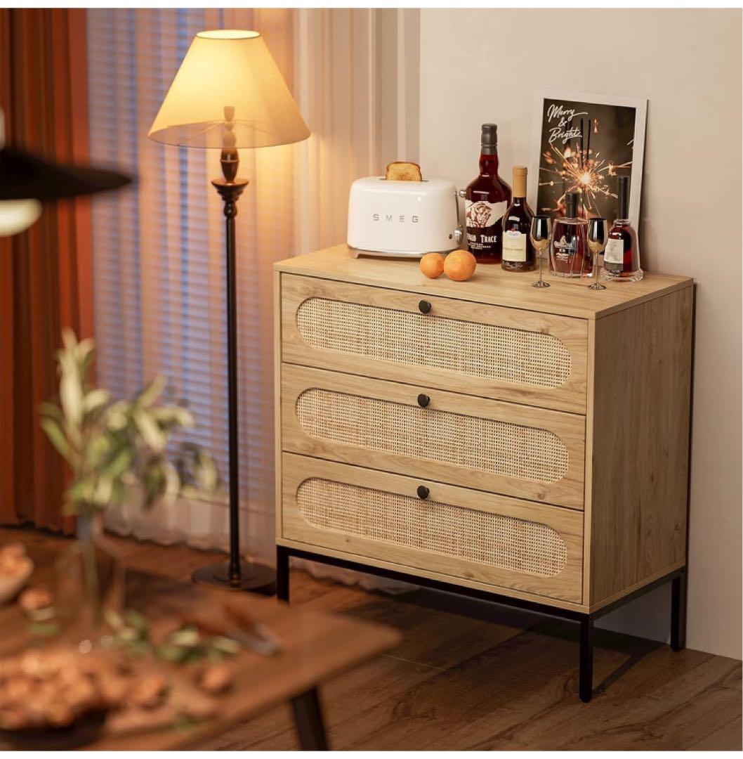 IKIFLY 収納チェスト 引き出し 木製 タンス チェスト キャビネット IKIFLY 収納チェスト 引き出し 木製 タンス チェスト キャビネット