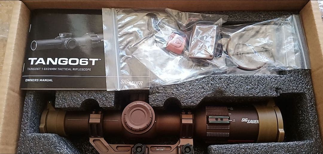 A*h様 SIG SAUER スコープ ダークブラウン