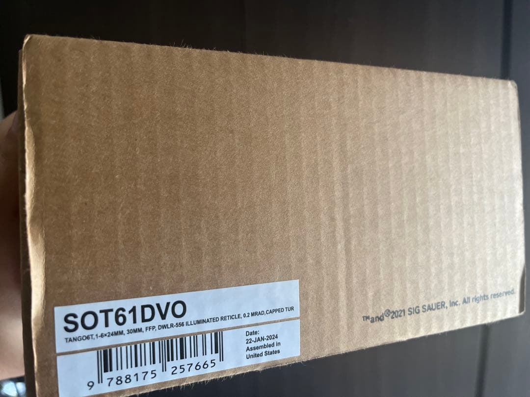 A*h様 SIG SAUER スコープ ダークブラウン