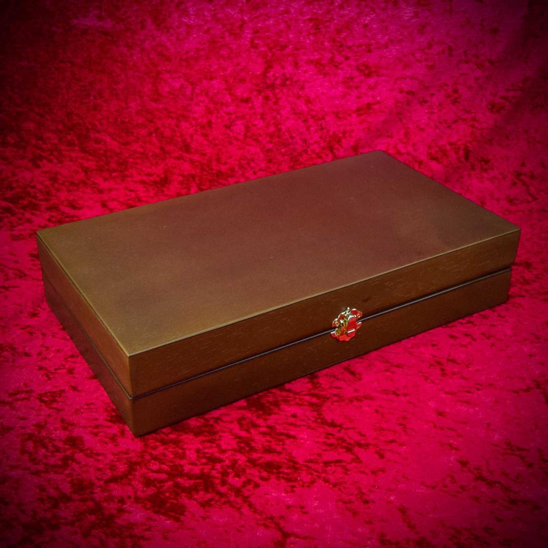 S＆W M29(6.5inch) 用 高級木製化粧箱 GUNケース (Blue)