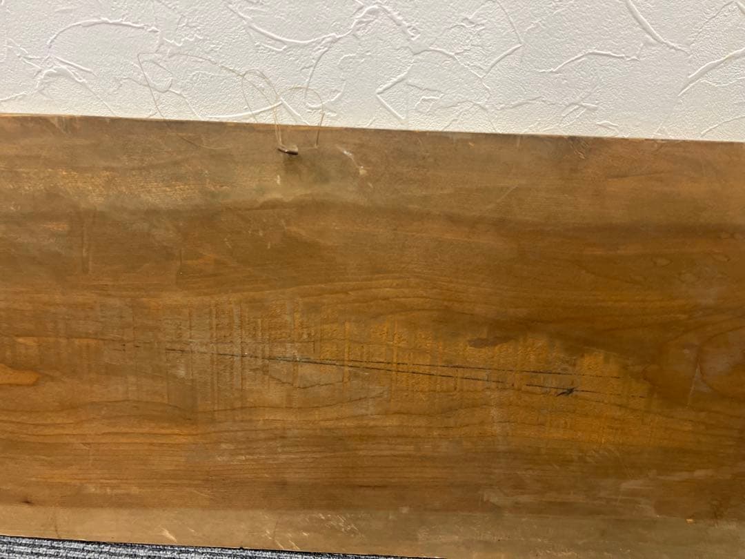 本田千瓢 作(本田数馬)】木彫 千瓢彫「鮭」木額 サケ壁掛け 郷土