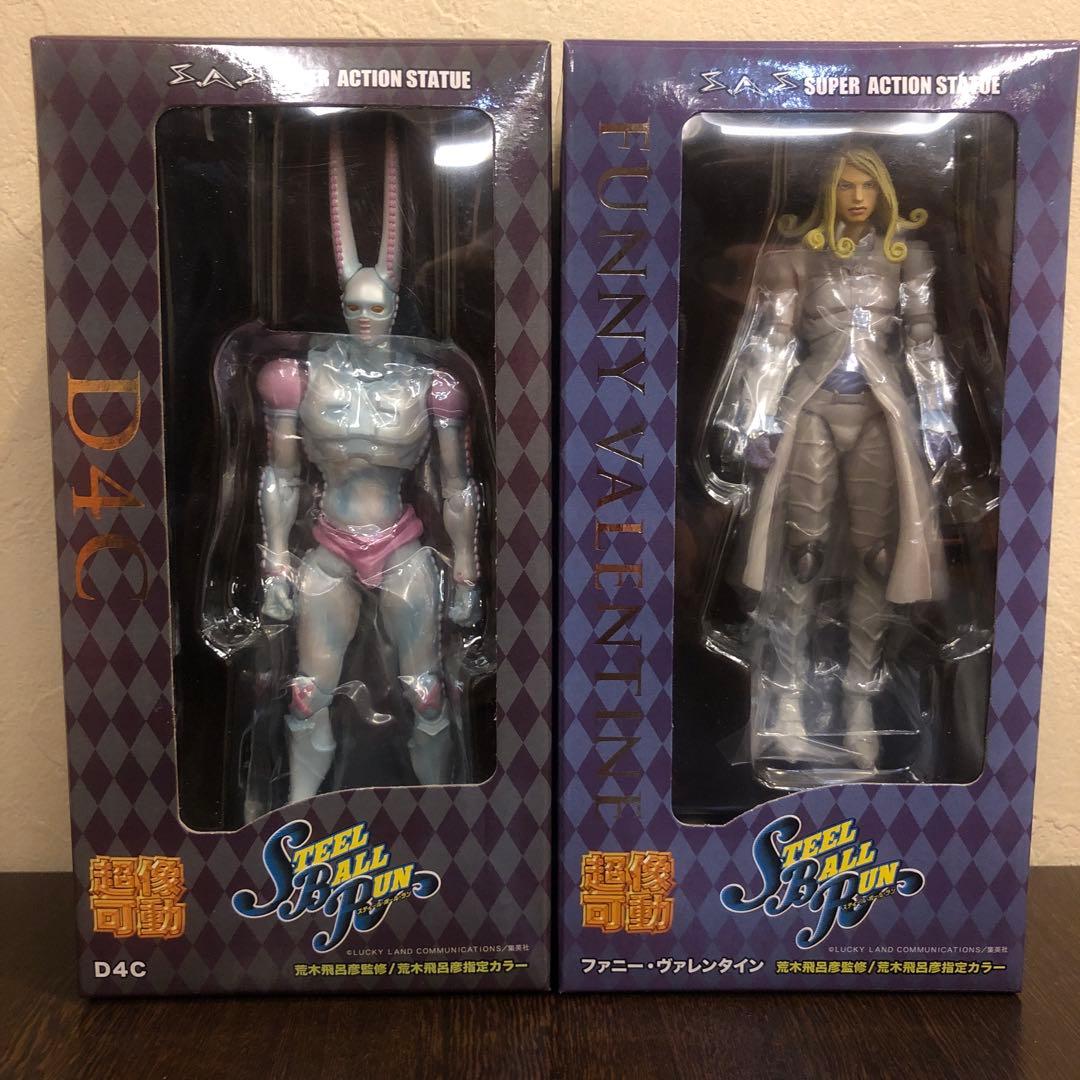 【未開封】超像可動ファニーバレンタインD4Cジョジョ第7部スティールボールラン 特典付き】超像可動『ジョジョの奇妙な冒険 第7部 スティール・ボール