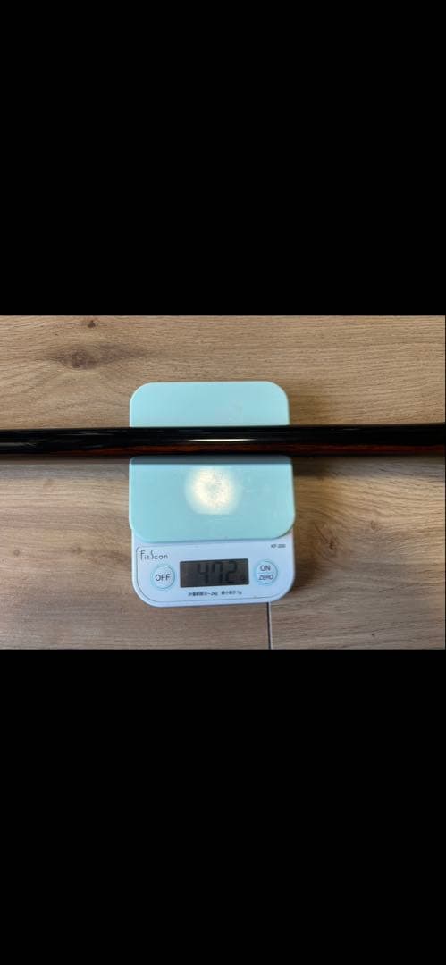 沖縄三線 マカビ型 八重山黒木 472グラム