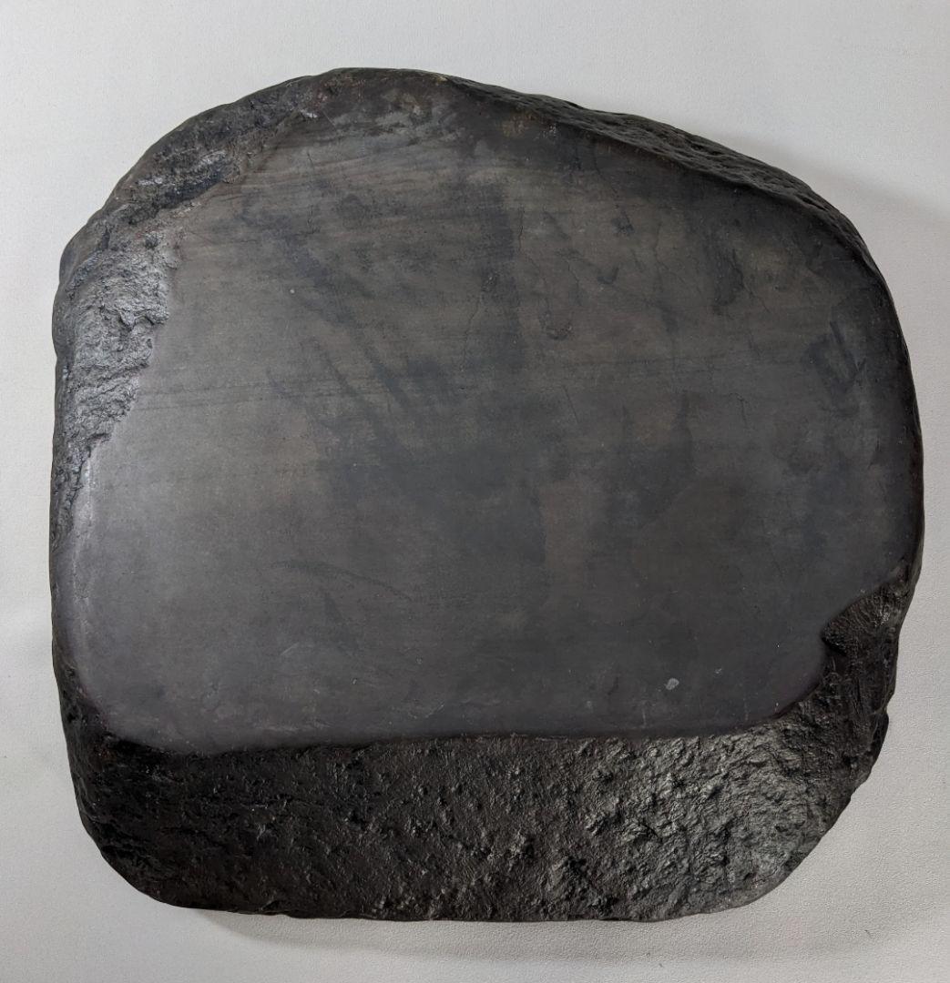 中国端渓硯 超特大硯 石紋 石斑 鋒鋩（ほうぼう） 馬肝色 骨董 書道具