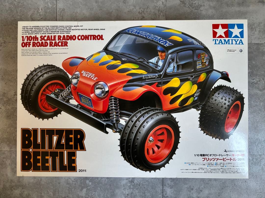 新品未組立品 1/10RC ブリッツァービートル（2011）タミヤ ラジコン