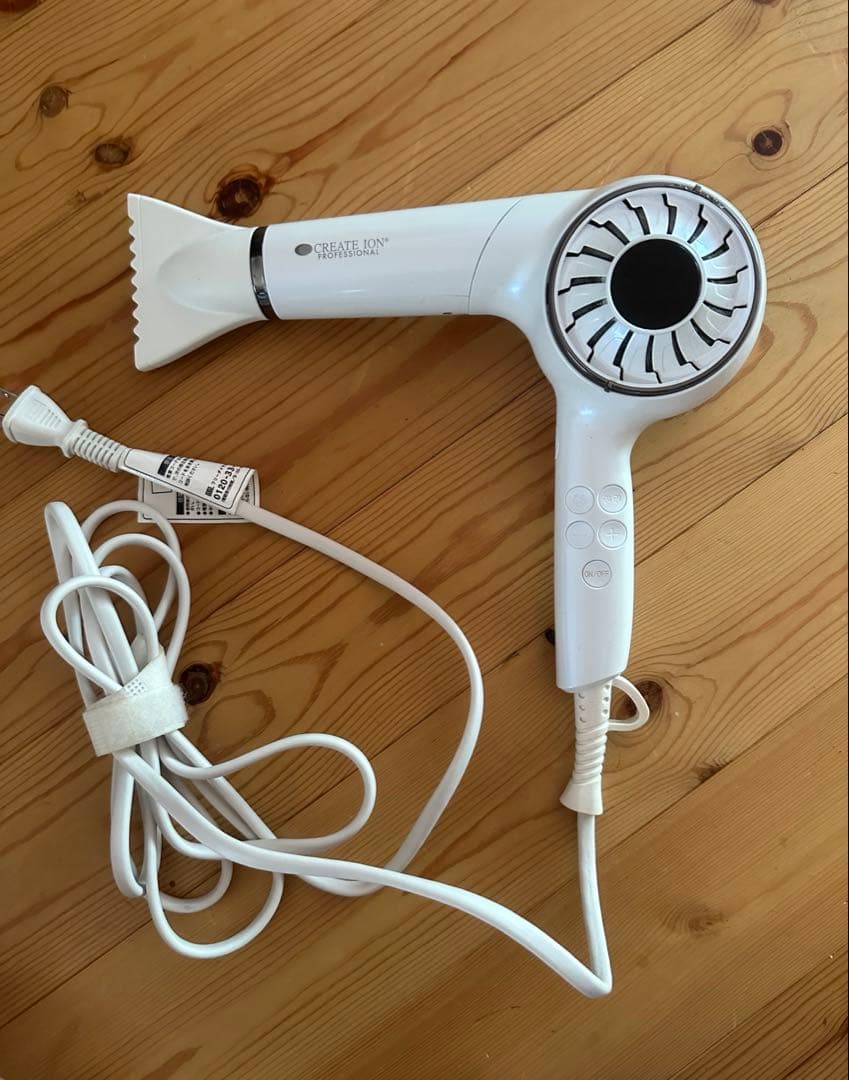 CREATE ION PROFESSIONAL ヘアドライヤー ホワイト CREATE ION ヘア