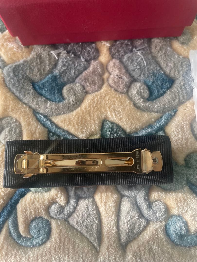 フェラガモ　ヴァリナ　バレッタ 黒