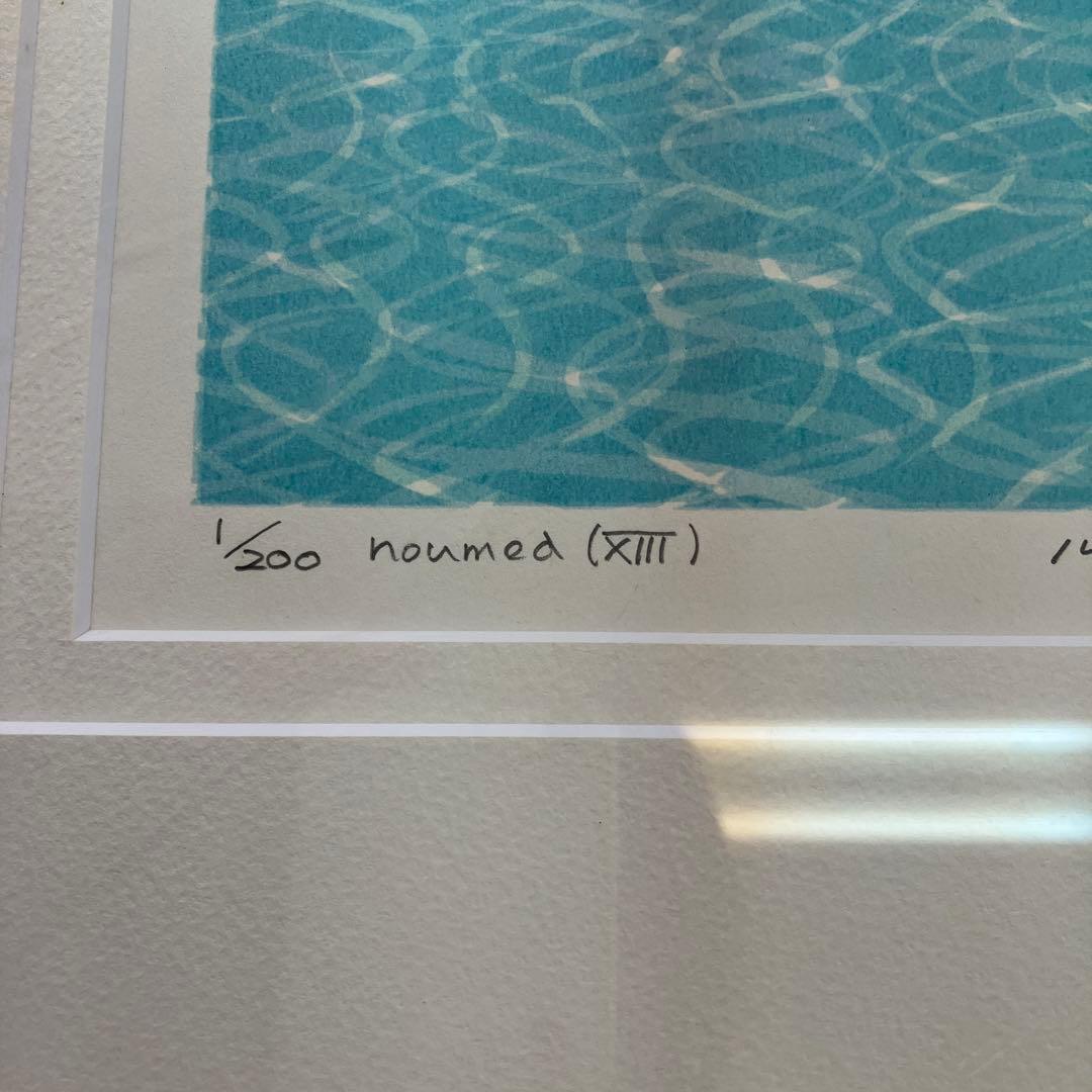 笠井正博 noumed (XIII) シルクスクリーン 98年