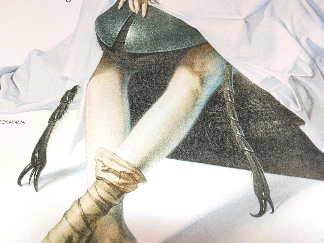 空山基 裸のランチ 14色スクリーン印刷ウィリアムバロウズ フォイル版