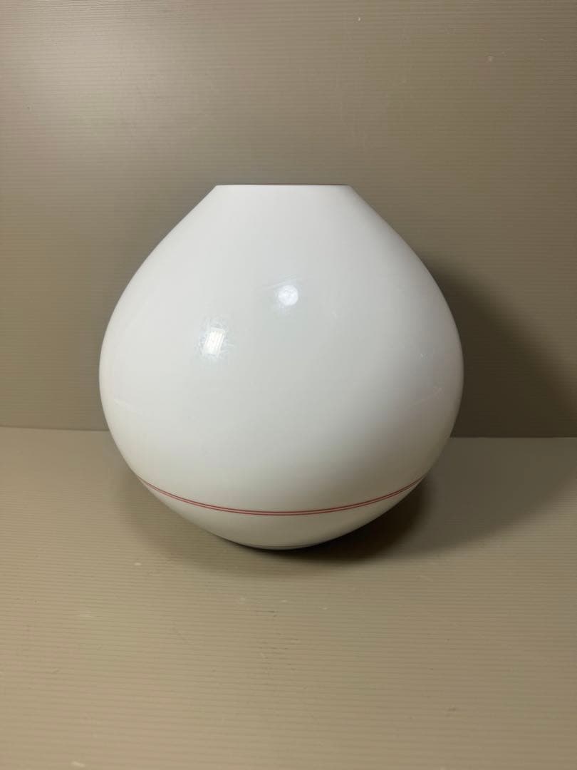 2152 香蘭社 木瓜の花 花瓶 金彩