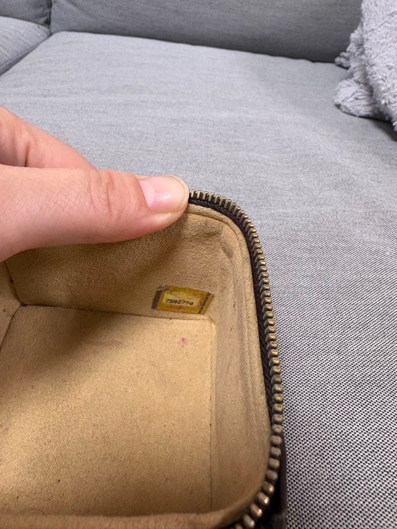 CHANEL ブラウン パーティーバッグ　エナメル　レア