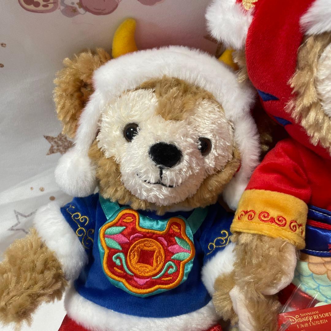 上海 香港ディズニー ぬいぐるみ ダッフィー リーナベル 旧正月