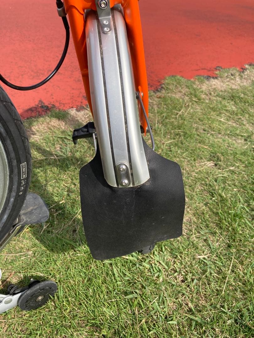 ブロンプトン 2014年モデル 折り畳み自転車 ミニベロM6R オレンジ