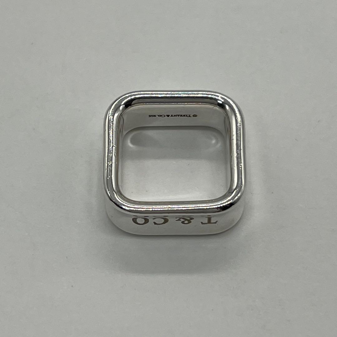 ティファニー TIFFANY 1837 スクエアリング 約12号 SV925