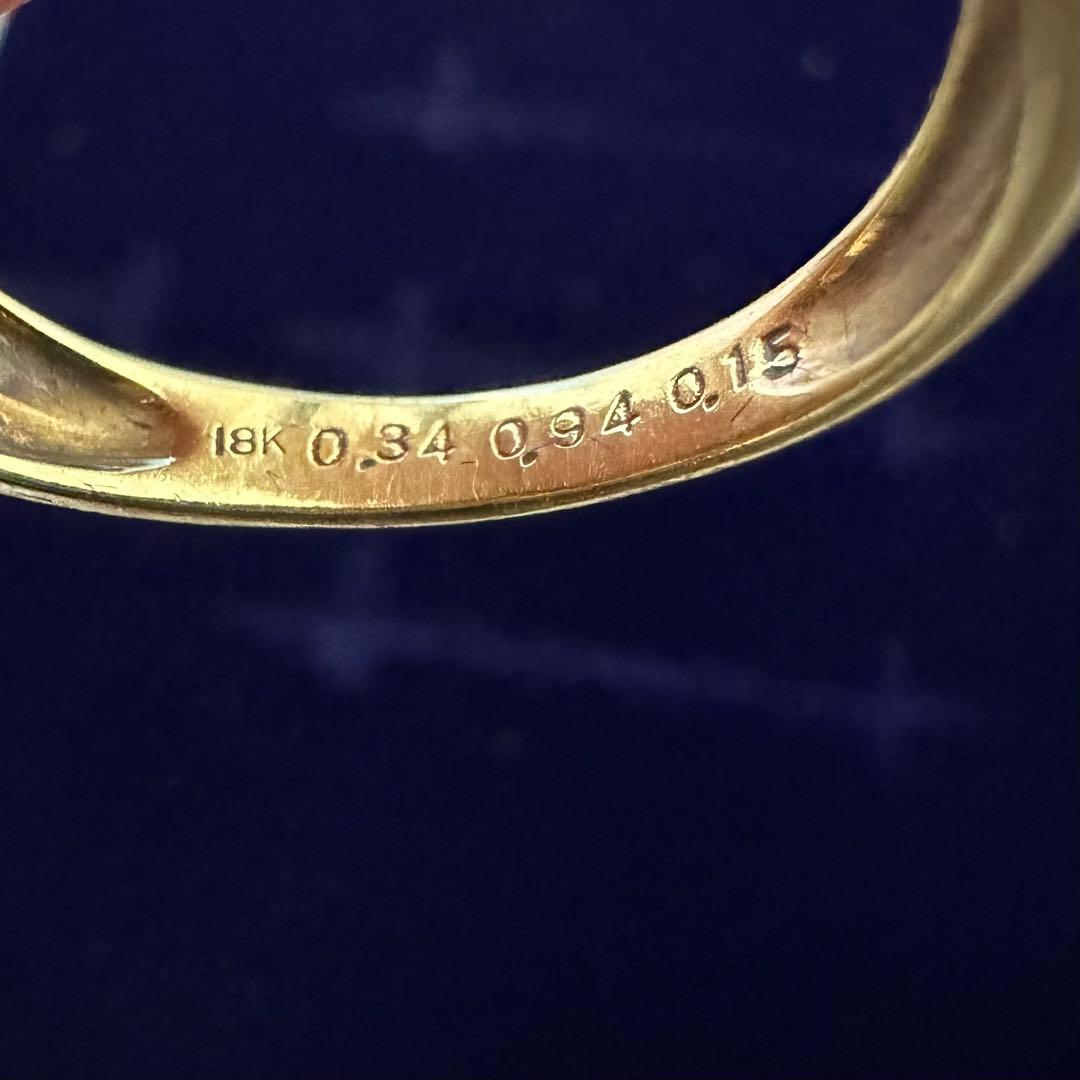 【購入ご検討の方は必ずコメントください】18kルビーリング 9号