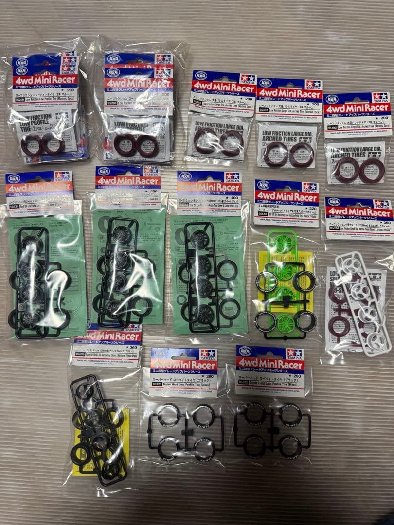 タイヤセッター evo ポテンシャルレーシング　ミニ四駆オプションおまけ多数