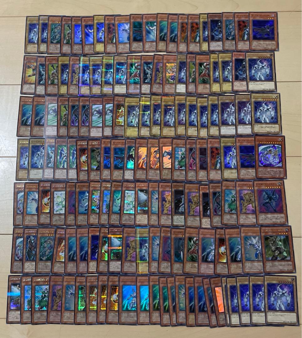 E・HERO デッキパーツ　まとめ売り681枚　レア多数
