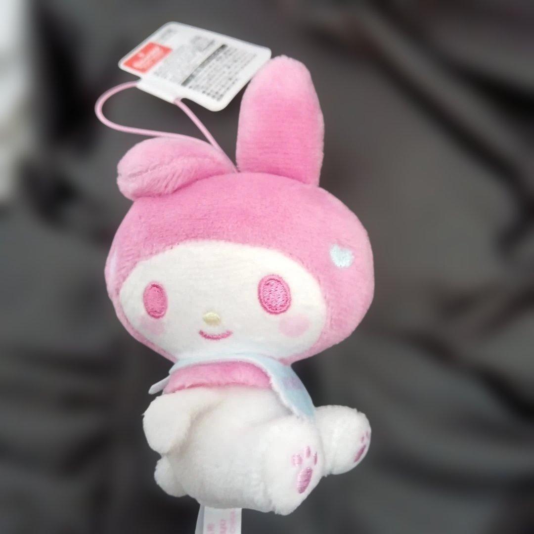 マイメロディ ぬいぐるみ 約7cmタグ付きキーホルダー 景品用 - メルカリ