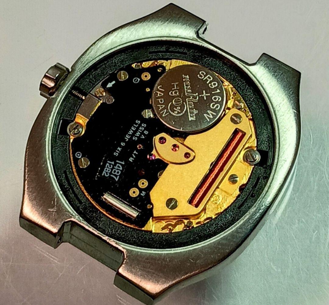 月*花様 オメガ シーマスター ポラリス　メンズ　電池交換済　稼働　ムーブメント