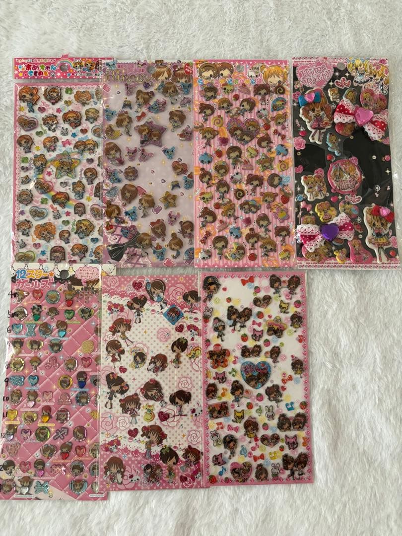 平成シール 平成レトロ 平成女児 シール キャラクター 当時物